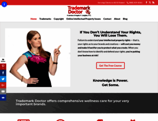 trademarkdoctor.net screenshot