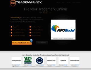 trademarkify.com.au screenshot