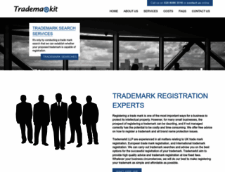 trademarkregistration.org.uk screenshot
