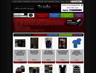 trademill.co.uk screenshot