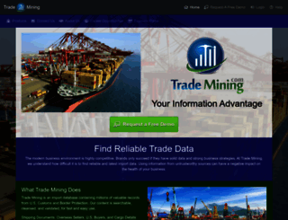 trademining.com screenshot