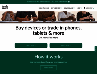 trademoremobile.com screenshot