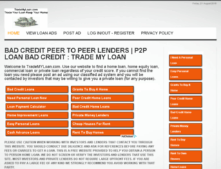 trademyloan.com screenshot