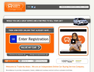 trademymotor.com screenshot