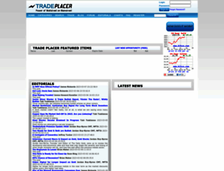 tradeplacer.com screenshot
