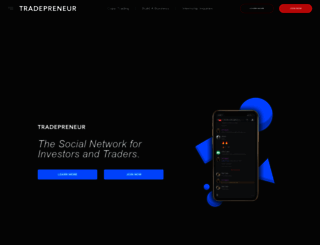 tradepreneur.com screenshot
