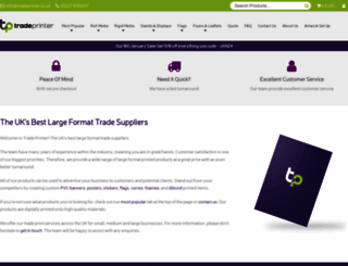 tradeprinter.co.uk screenshot