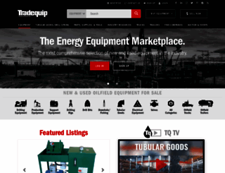 tradequip.com screenshot