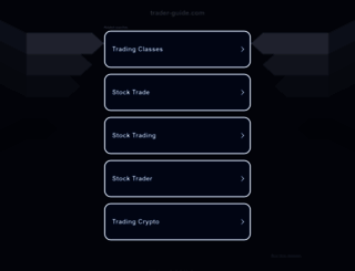 trader-guide.com screenshot