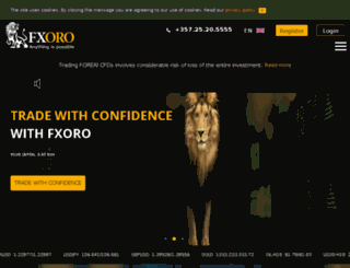 trader.fxoro.com screenshot