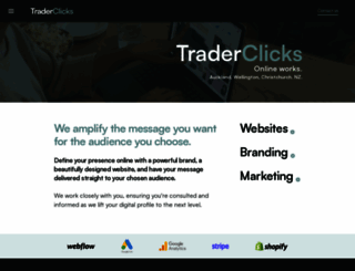 traderclicks.co.nz screenshot