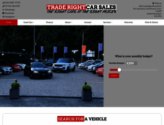 traderightcars.com screenshot