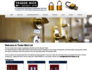 tradermick.co.uk screenshot