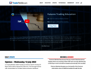 tradernoble.com screenshot