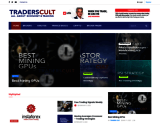 traderscult.com screenshot