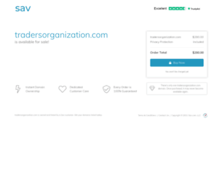 tradersorganization.com screenshot