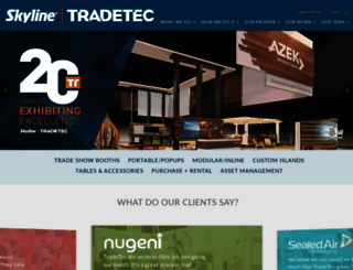 tradeshowfinder.net screenshot