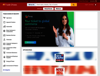 tradeshows.tradeindia.com screenshot