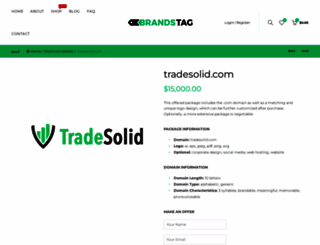 tradesolid.com screenshot