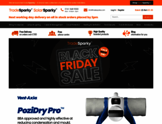 tradesparky.com screenshot