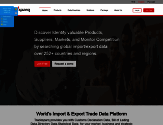 tradesparq.com screenshot