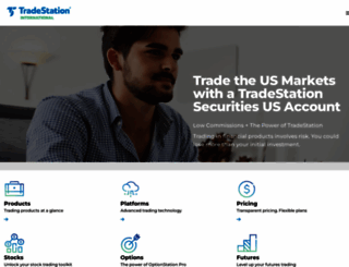tradestation-international.com screenshot