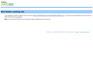 tradetheturn.webex.com screenshot