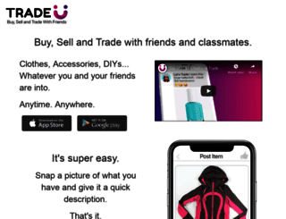 tradeu.com screenshot