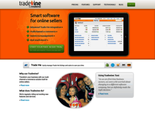 tradevine.com screenshot