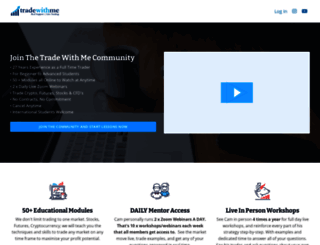 tradewithmecommunity.com screenshot