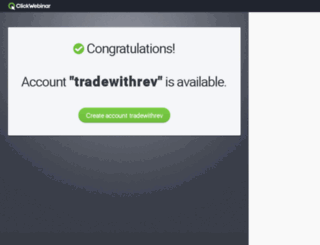 tradewithrev.clickwebinar.com screenshot