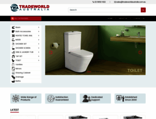 tradeworldaustralia.com.au screenshot