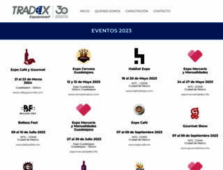 tradex.com.mx screenshot