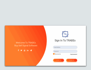 tradex.tradeaction.in screenshot