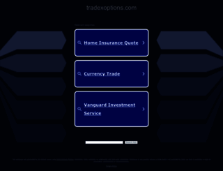 tradexoptions.com screenshot