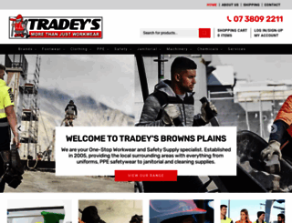 tradeys.com.au screenshot