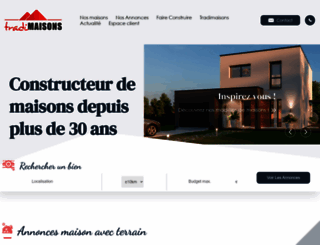 tradimaisons.fr screenshot