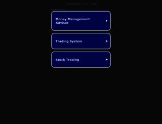 trading-sys.com screenshot