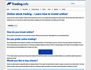 trading.info screenshot