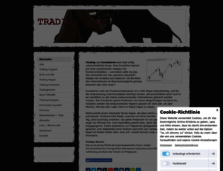 trading.jimdo.com screenshot