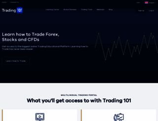 trading101.com screenshot