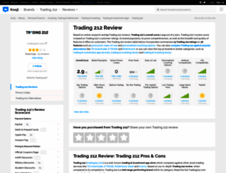 trading212.knoji.com screenshot