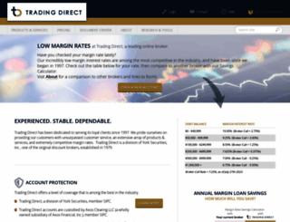 tradingdirect.com screenshot