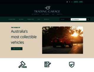 tradinggarage.com screenshot