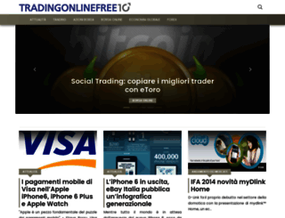 tradingonlinefree.it screenshot