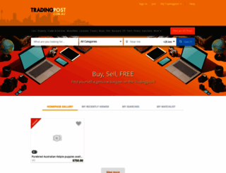 tradingpost.com.au screenshot