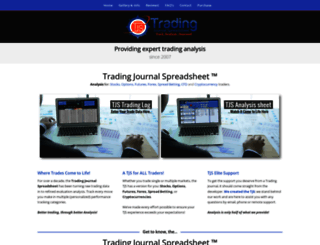 tradingspreadsheets.com screenshot