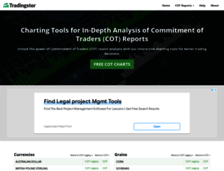 tradingster.com screenshot