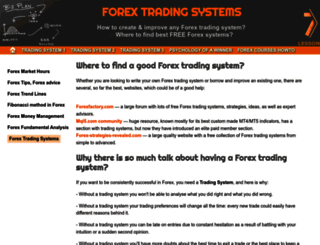 tradingsystemsforex.com screenshot
