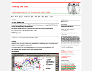 tradingtheline.com screenshot